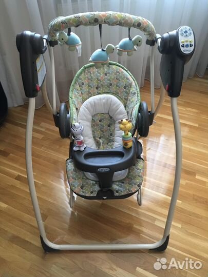 Электроные качели Graco 2в1 Swing N