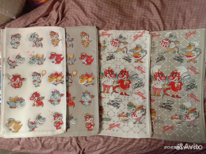 Кухонные полотенце вафельные