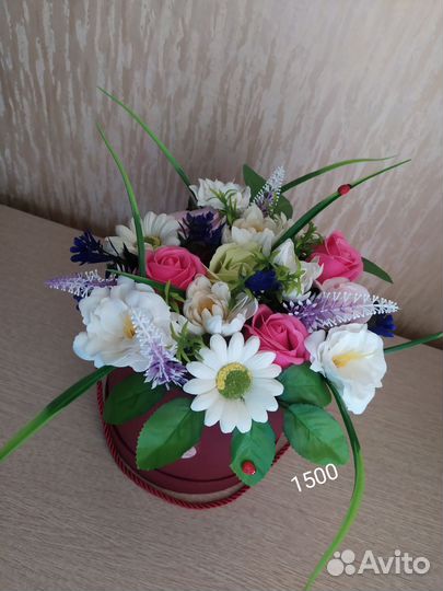 Мыльные розы букеты