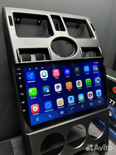 Магнитола android 2 din на Лада Priora