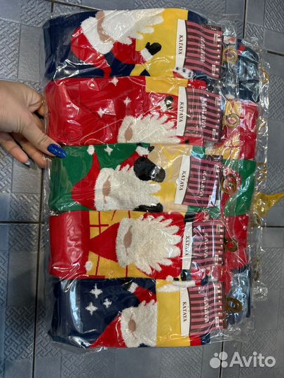 Носки новогодние