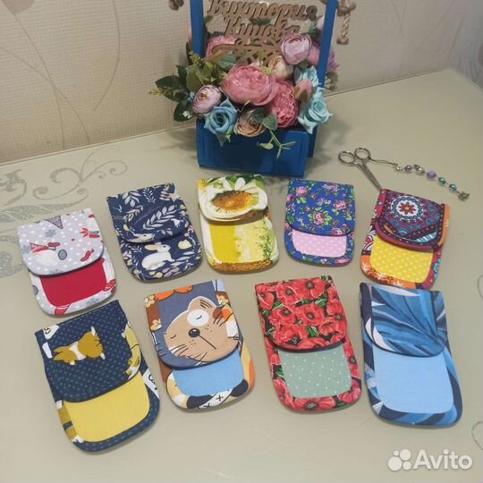 Чехлы для ножниц и иголок