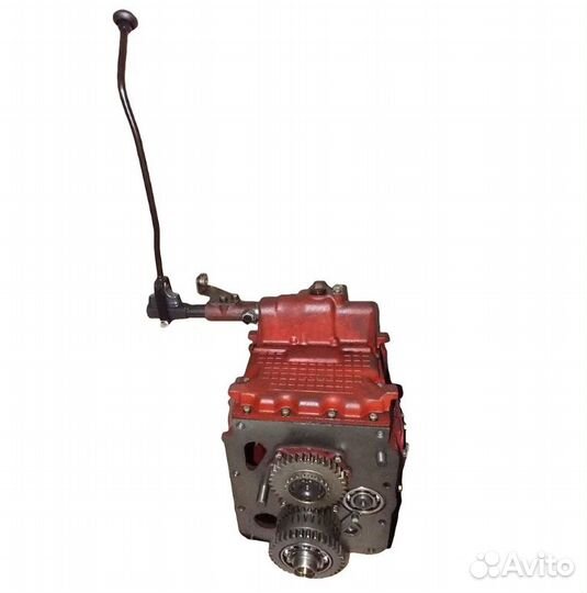 Кпп УАЗ 452 4-ст под лепестковую корзину н/о (вал