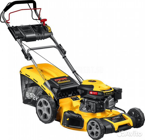 Самоходная газонокосилка бензиновая steher GLM-510