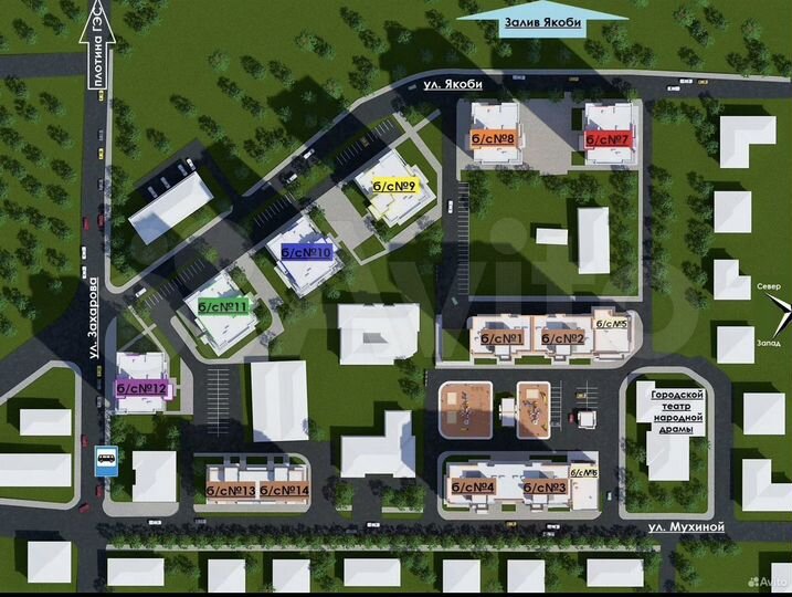 1-к. квартира, 45,7 м², 10/17 эт.