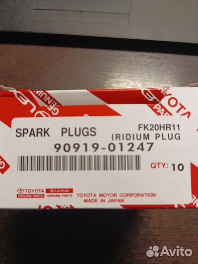 Свеча зажигания Toyota