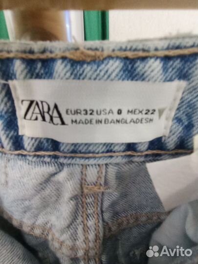 Джинсы zara 32 новые