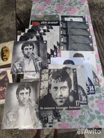 Виниловые пластинки высоцкого
