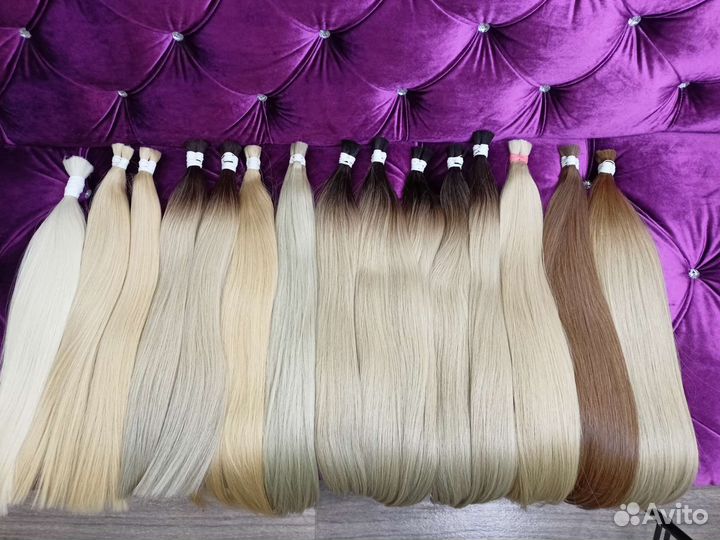 Волосы для наращивания 50см +наращивание