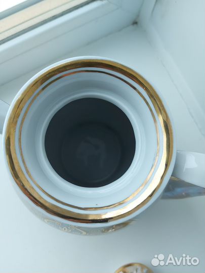 Чайник доливной фарфоровый СССР