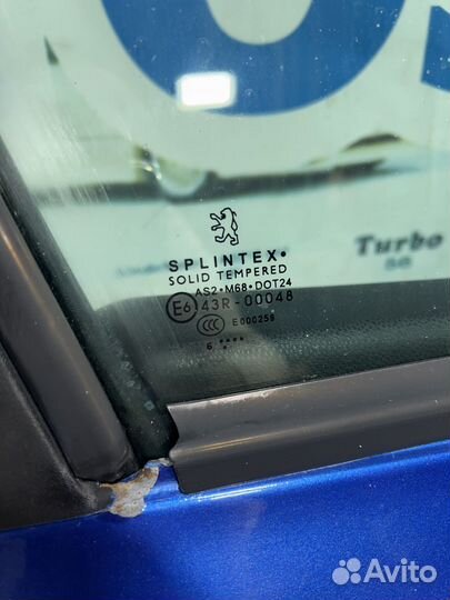 Дверь перед правая в сборе Пежо 307