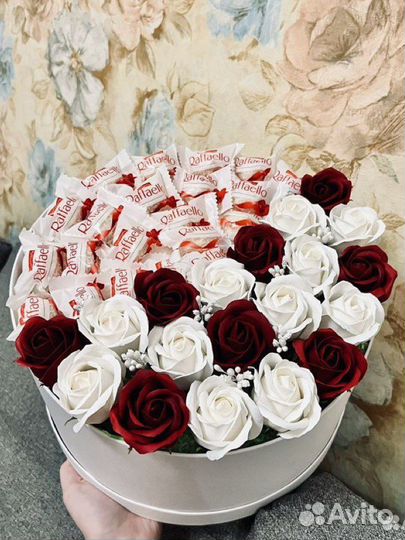 Букет из роз,подарок,букет из конфет,день учителя