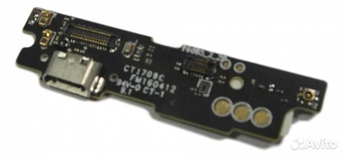Шлейф Meizu M3 Note (плата) + разъем зарядки + мик