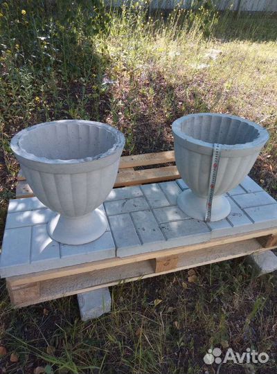 Вазы из бетона