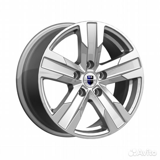 Литые диски 7x16 5x114.3 67.1 ET45 кик Висмут дарк платинум