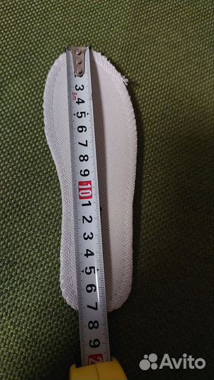 Слипоны детские 30р, по 17см, свтло-молочные