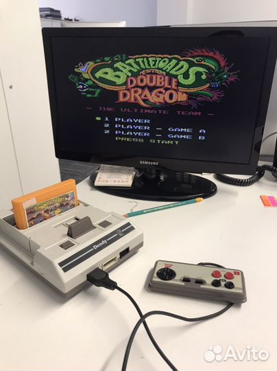 Приставка Dendy junior