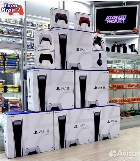 Игровая приставка Sony PS5 дисковод 3 ревизия