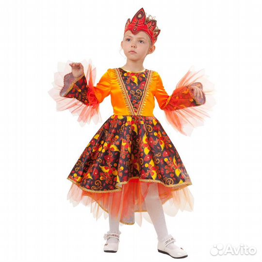 Карнавальный костюм для девочки «Жар-птица»