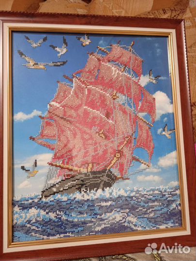 Картина Корабль в море