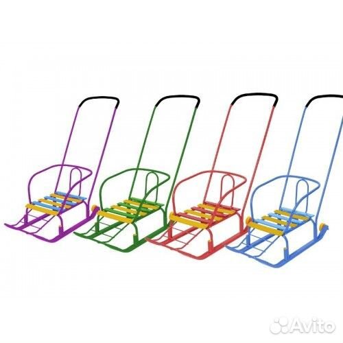 Санки Детские Тимка Nika Добротные Прочные Лёгкие