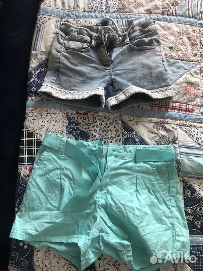 Шорты для девочек 128-130