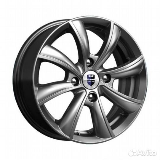 K&K KC611 6x15 4x108 ET 27 Dia 65.1 (дарк платинум