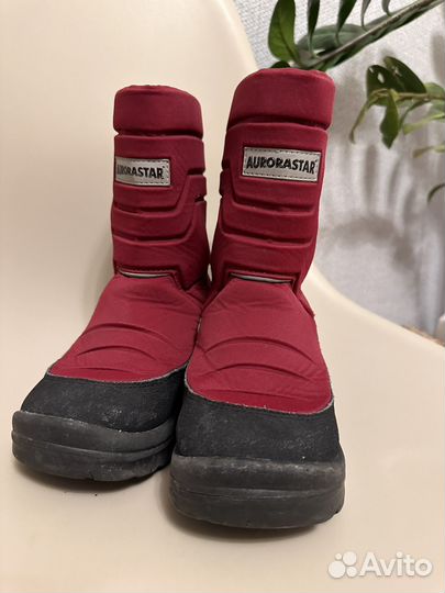 Сапоги зимние для девочки kuoma