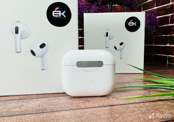 AirPods 3 Premium + (Гарантия 90дней + чехол)