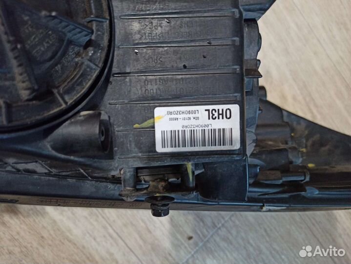 Передняя левая фара Hyundai i30 2GD