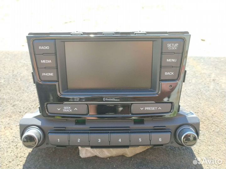 Оригинальный мультимедиа hyundai solaris 2