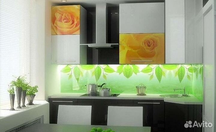 Защитное стекло на кухонный фартук