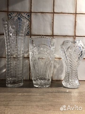 Хрустальные вазы