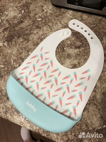 Нагрудник для кормления слюнявчик