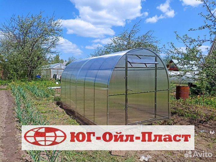 Теплица с установкой