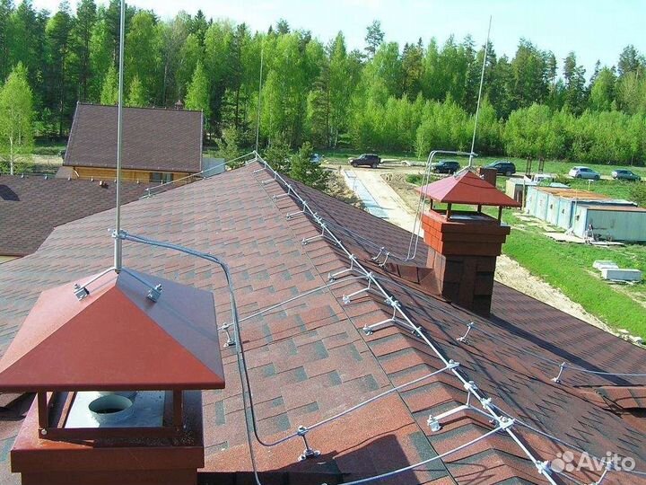 Молниезащита. Электромонтажные работы