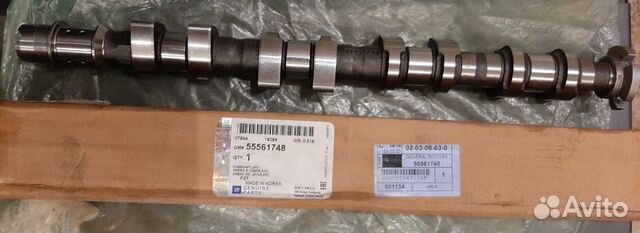 Распредвал chevrolet aveo 1,4л 16V(101) cruze выпу