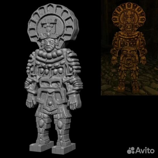 Художественное 3D моделирование по фото/3Д печать