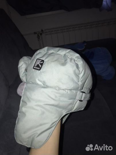 Шапка ушанка зимняя детская 48-50