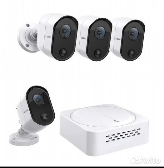 Комплект камер видеонаблюдения аналоговый