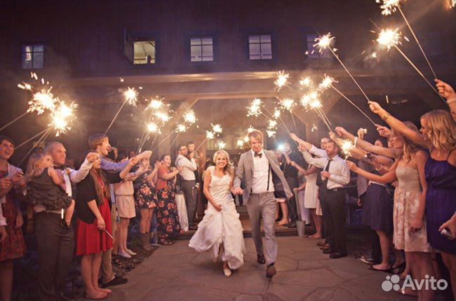 Большие бенгальские свечи,40 см