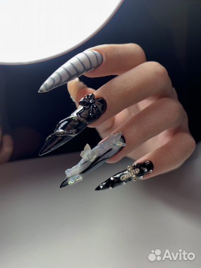 Маникюр с покрытием гель-лаком