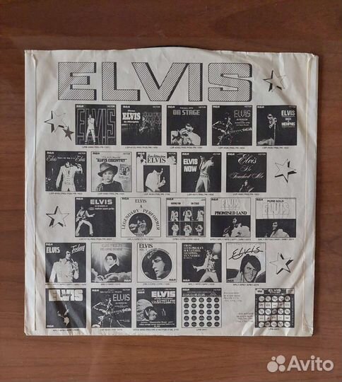 Elvis in concert 2LP винил