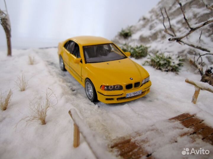 Диорама 1:43 зимний ручеек