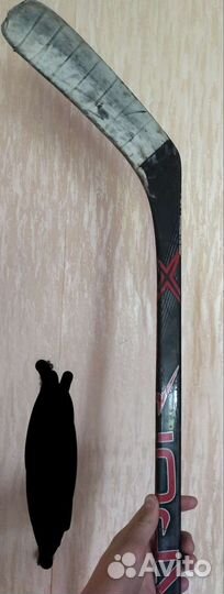 Клюшка хоккейная,левый хват, нечиненная