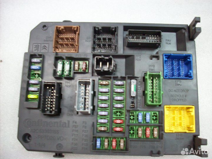 Блок управления BSI Ситроен Пежо