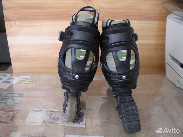 Роликовые коньки детские раздвижные ultra wheels