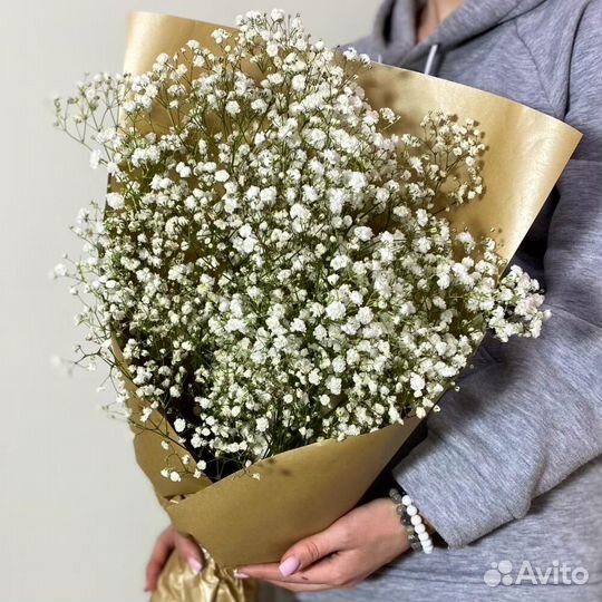 Шикарный Букет из Гипсофил Доставка