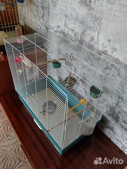 Клетки для птиц. Домик и переноска