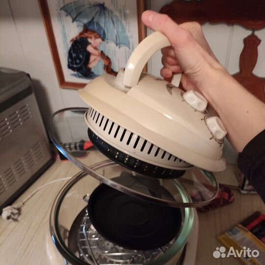 Аэрогриль мини с галогеном